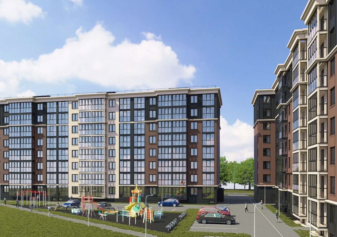квартира г Калининград р-н Московский 1 этап ул. Толстикова фото 11