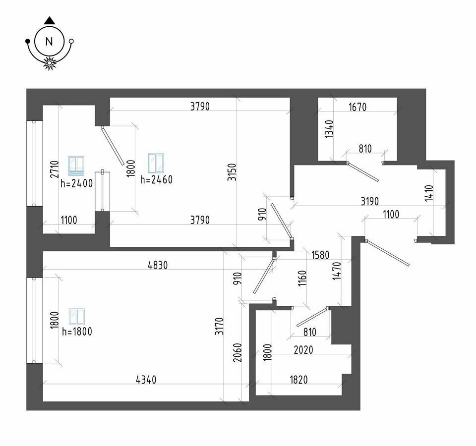 квартира г Санкт-Петербург метро Балтийская б-р Измайловский 1 д. 11 фото 2