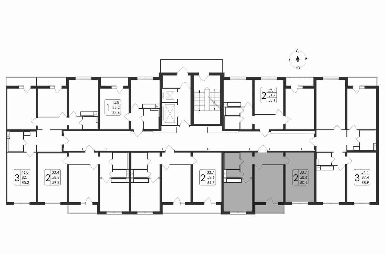 квартира г Воронеж р-н Центральный ул Шишкова 19 д. 140Б фото 16