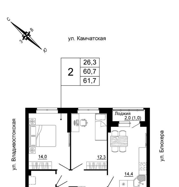 квартира г Екатеринбург Машиностроителей ул Кронштадтская фото 3