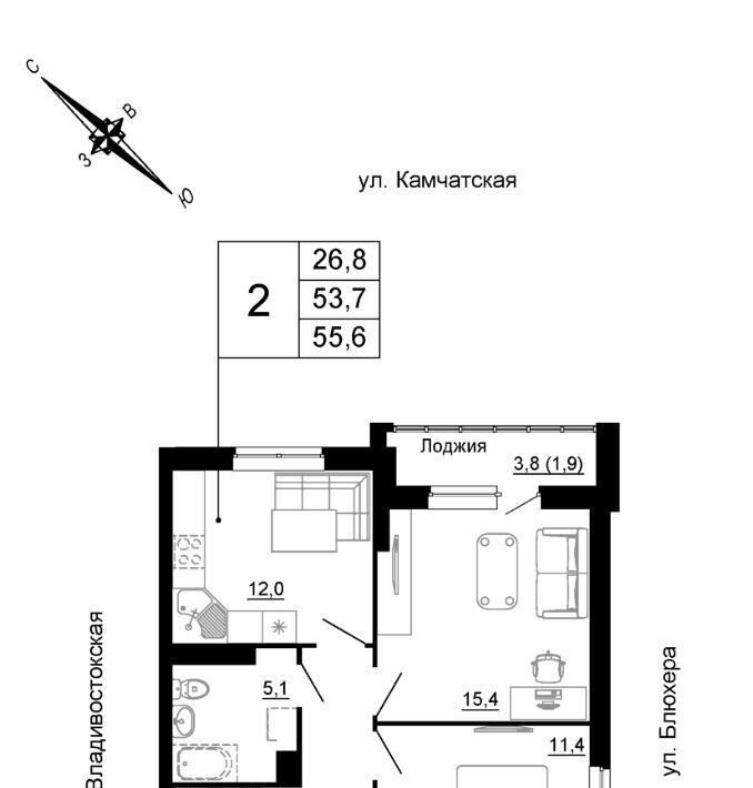 квартира г Екатеринбург Машиностроителей ул Кронштадтская фото 3