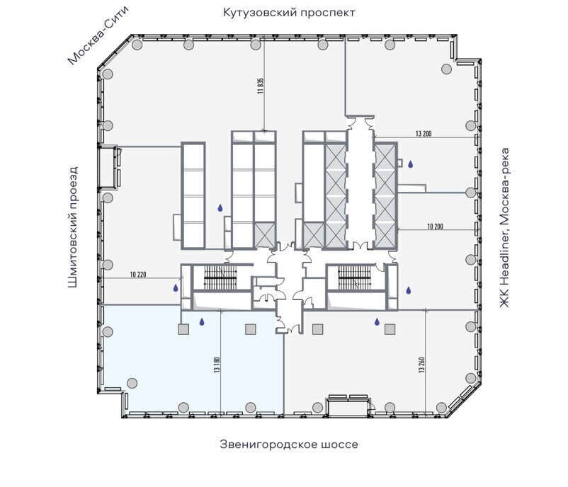 офис г Москва метро Тестовская проезд Шмитовский 37с/1 фото 4
