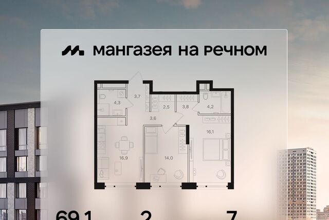 метро Речной вокзал ЖК «Мангазея на Речном» фото