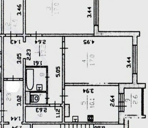 квартира р-н Киришский г Кириши пр-кт Ленина 55 фото 15