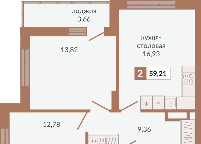квартира г Екатеринбург р-н Верх-Исетский пер Старателей Площадь 1905 года фото 1