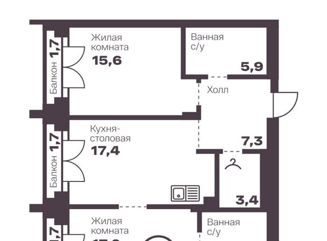 р-н Тракторозаводский дом 19в фото