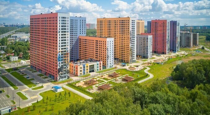 квартира г Москва метро Коммунарка метро Саларьево ТиНАО Филатов Луг жилой комплекс Филатов Луг, к 6 фото 9