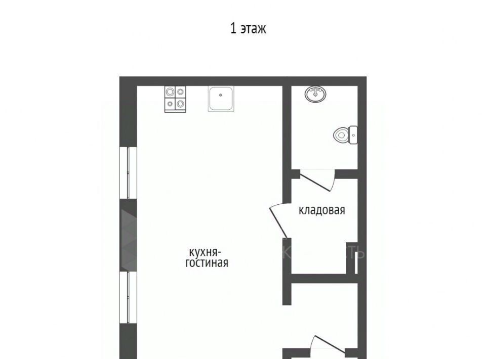 квартира г Тюмень р-н Центральный ул Усиевича 16 фото 2