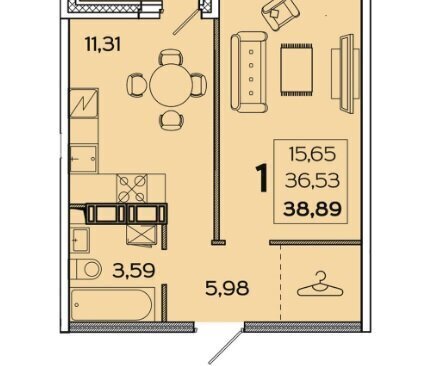квартира ул Баталина 31 фото
