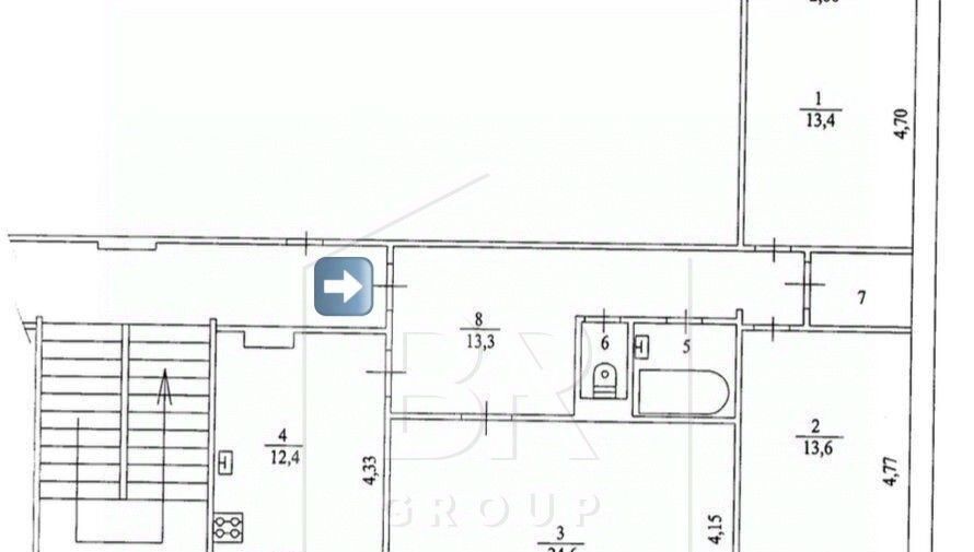 квартира р-н Гатчинский г Гатчина ул Слепнева 4к/4 фото 2