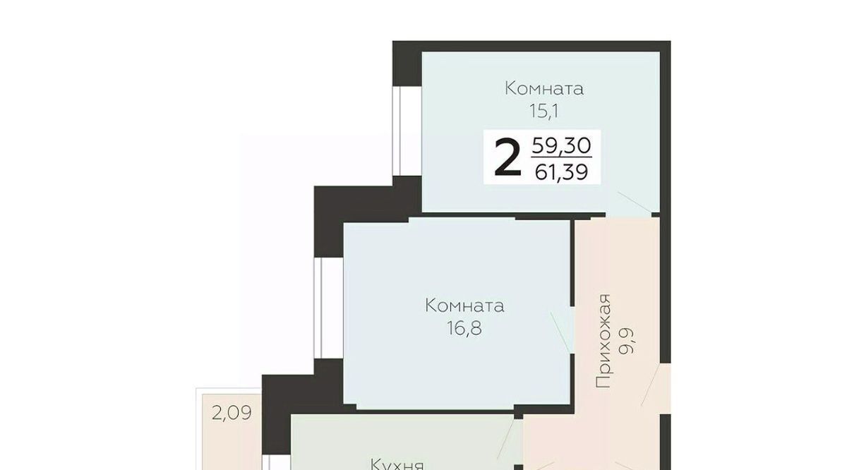 квартира г Подольск микрорайон Красная Горка ул Садовая 3к/1 Силикатная фото 1