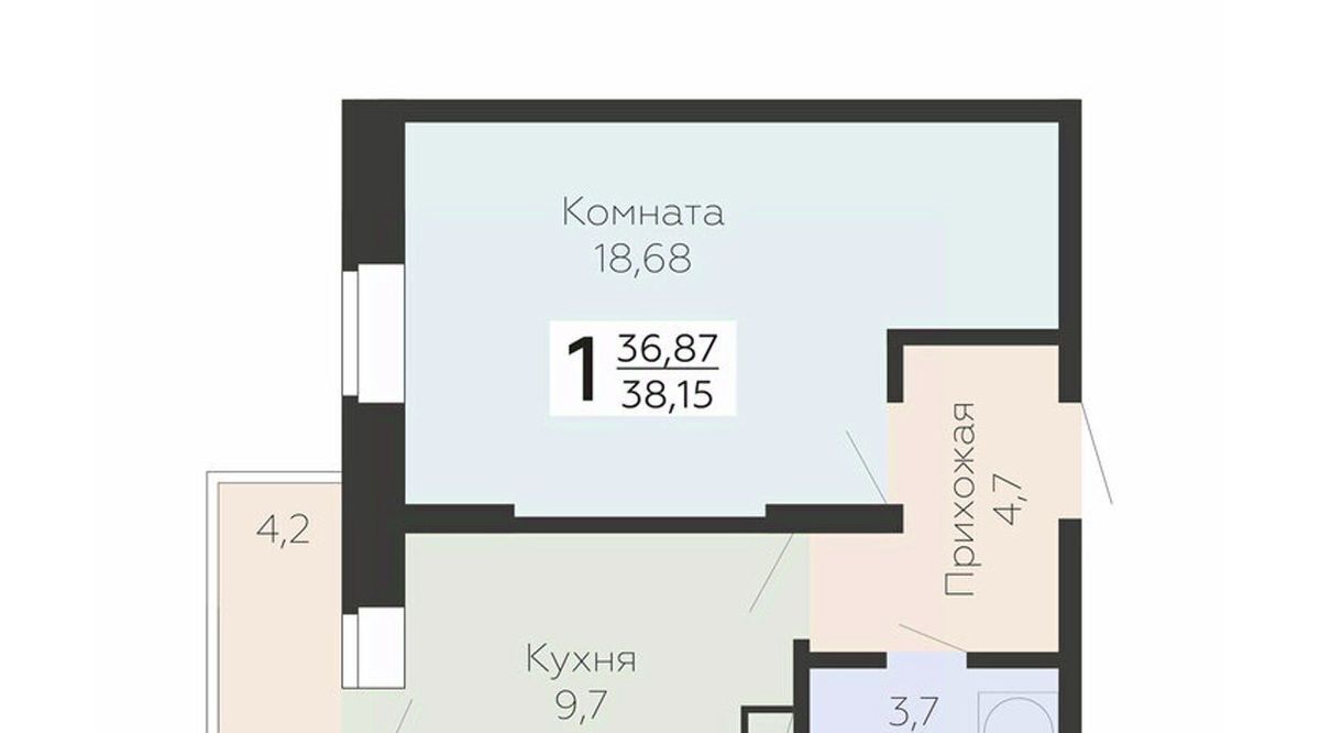 квартира г Подольск микрорайон Красная Горка ул Садовая 3к/1 Силикатная фото 1