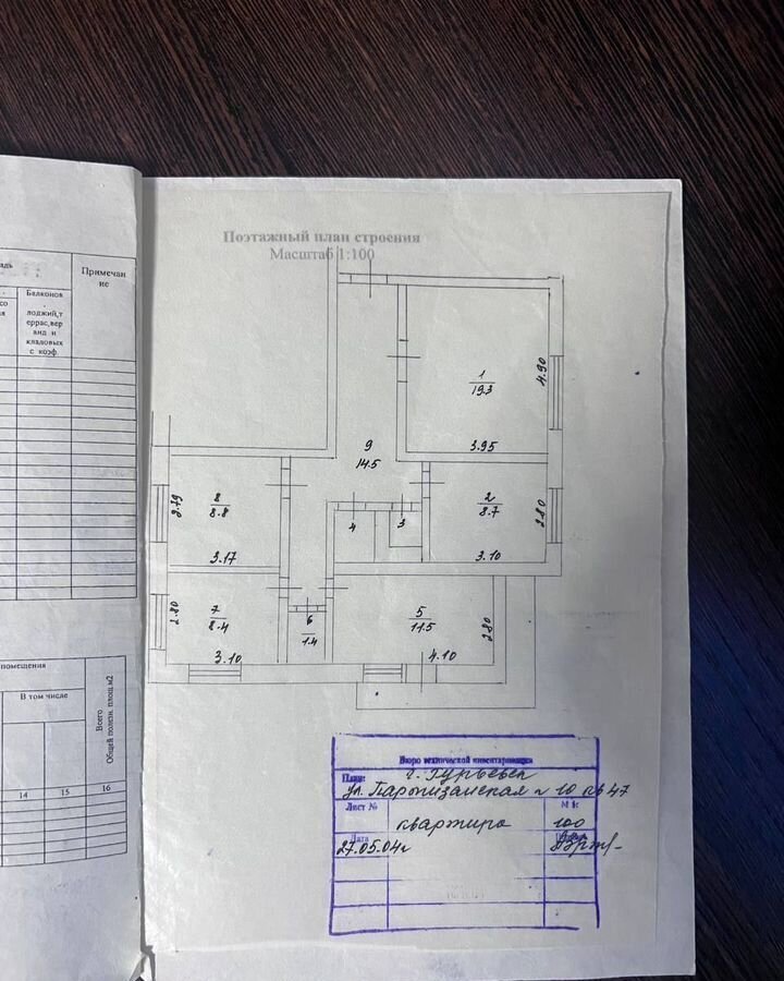 квартира р-н Гурьевский г Гурьевск ул Партизанская 10 Кемеровская обл. — Кузбасс фото 18
