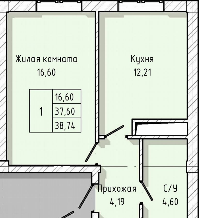 квартира г Нальчик ул Тарчокова 127б фото 2