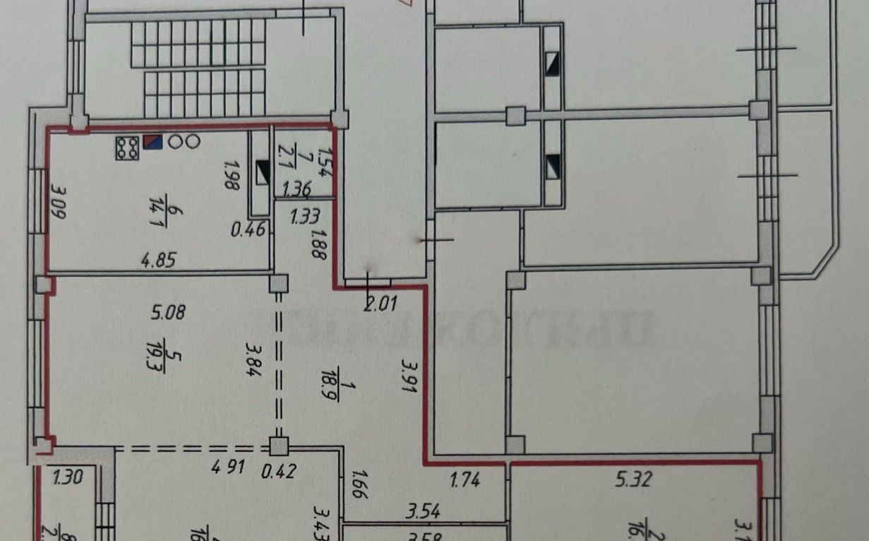 квартира г Новочеркасск ул Ященко А.А. 8 фото 23