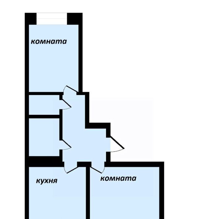 квартира г Владимир мкр Пиганово ул Центральная 32к/6 р-н Ленинский фото 2