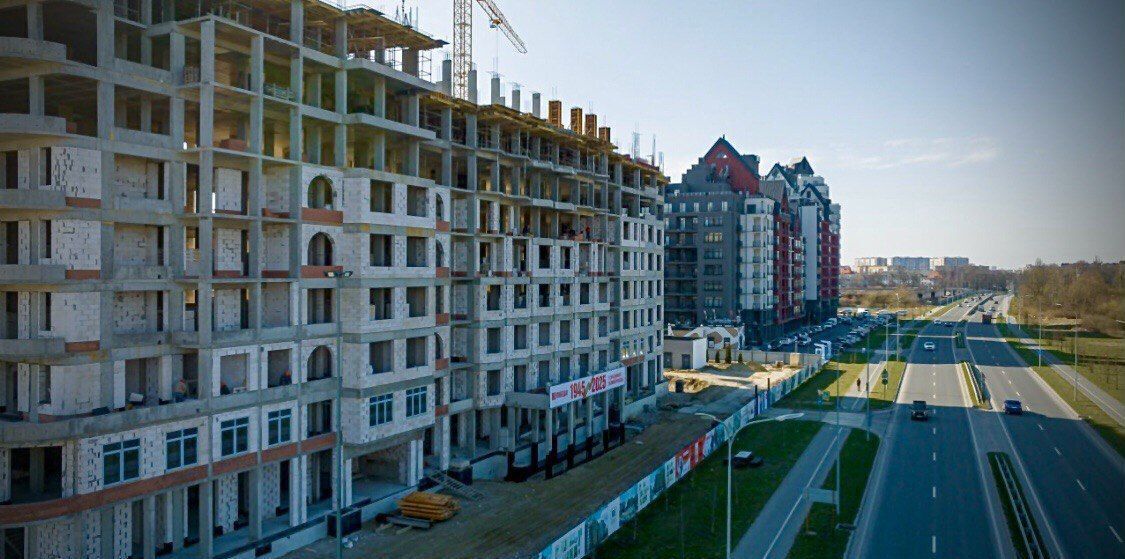 квартира г Калининград р-н Ленинградский ул Молодой гвардии 38 фото 13