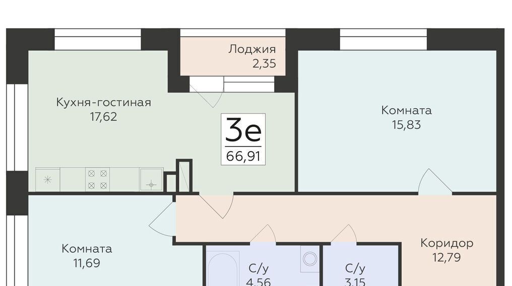 квартира г Воронеж р-н Ленинский ул Матросова фото 1
