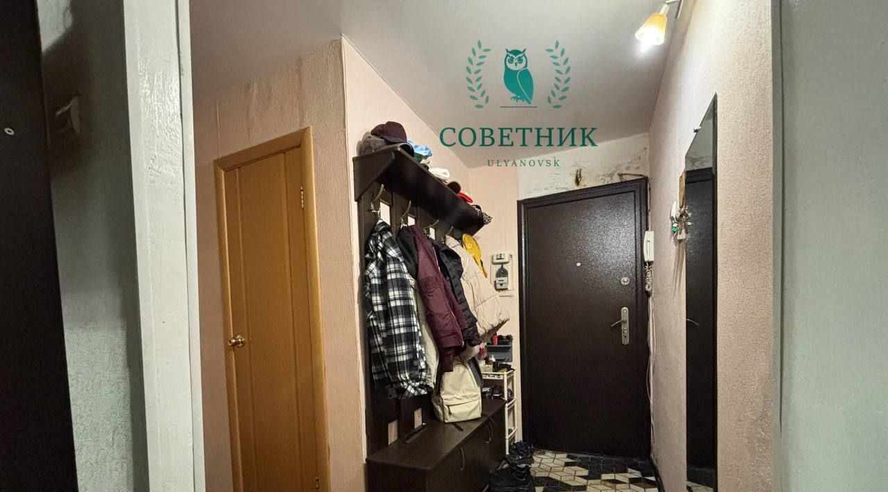 квартира г Ульяновск р-н Заволжский ул Врача Михайлова 47 фото 13