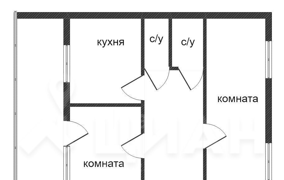 квартира р-н Ковдорский г Ковдор ул Слюдяная 8 фото 2