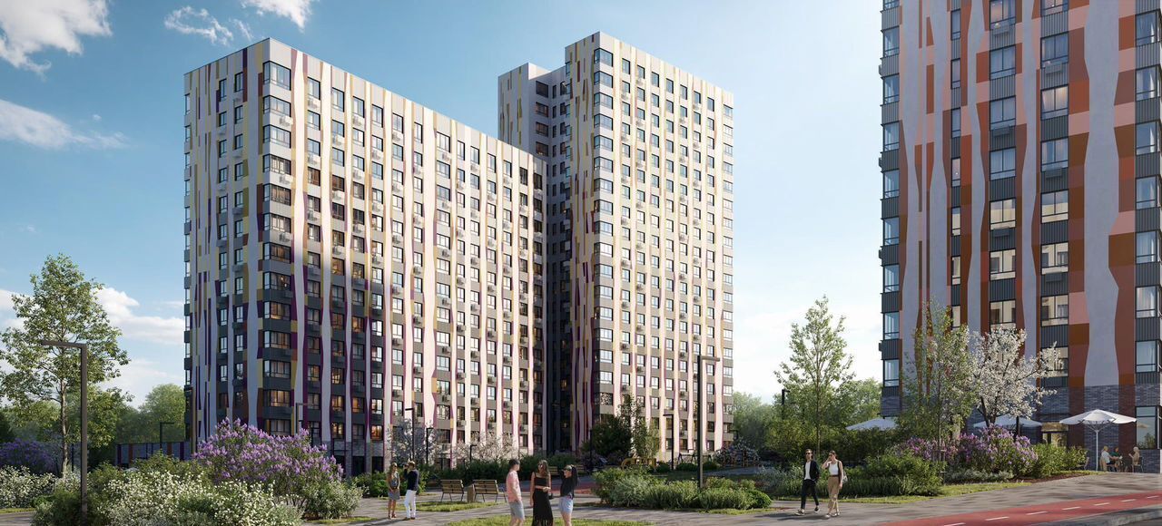 квартира г Москва п Филимонковское д Середнево ЖК «Цветочные Поляны Экопарк» р-н Филимонковское, Новомосковский административный округ, Филимонковский район, к 6 фото 11