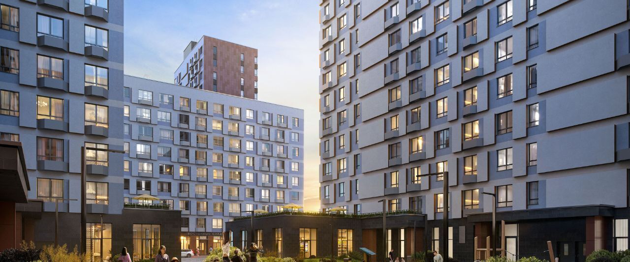 квартира г Москва п Сосенское ЖК Бунинские Кварталы 6/1 метро Бунинская аллея фото 5
