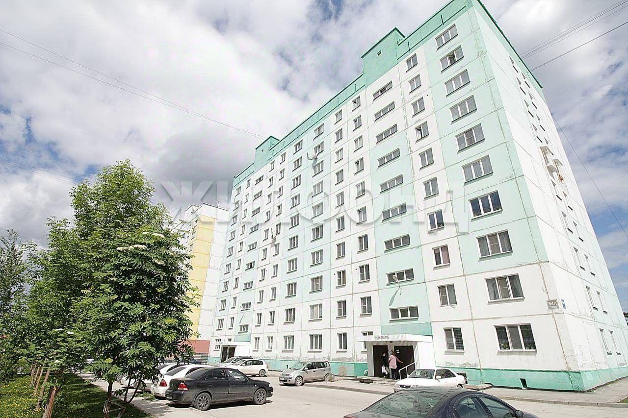 квартира г Новосибирск ул В.Высоцкого 54/1 фото 2