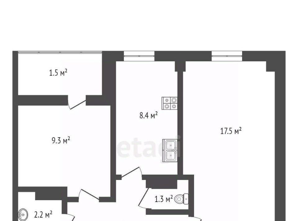 квартира г Новый Уренгой ул Тундровая 11 фото 2