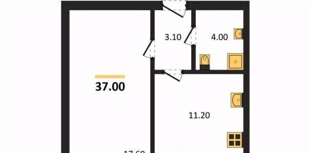 квартира г Воронеж р-н Левобережный ул Цимлянская 10в фото 1