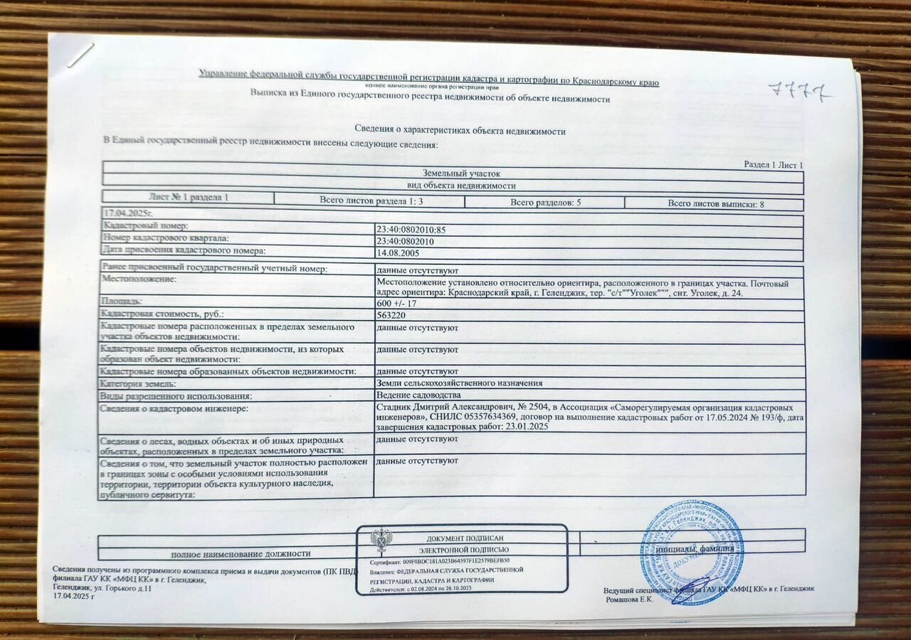 земля г Геленджик с Дивноморское некоммерческое товарищество Уголёк, садовое фото 2