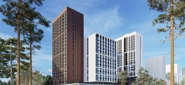 квартира г Барнаул р-н Центральный ул Нагорная 6-я 15в корп. 2 фото 2