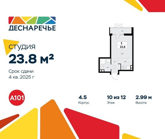 метро Прокшино Троицк ЖК Деснаречье фото