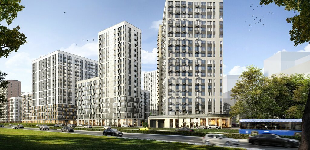 квартира г Москва п Сосенское ЖК Бунинские Кварталы метро Коммунарка ТиНАО Потапово, к 1. 3 фото 8