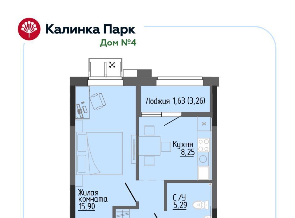 квартира г Ижевск р-н Индустриальный снт Восток-3 90 фото 1