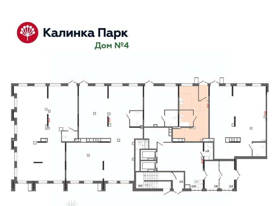 квартира г Ижевск р-н Индустриальный снт Восток-3 90 фото 4