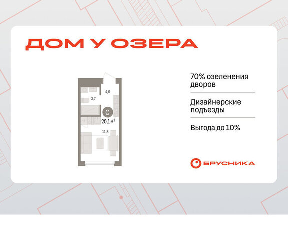 ЖК «Онегин. Дом у озера» Центральный административный округ фото