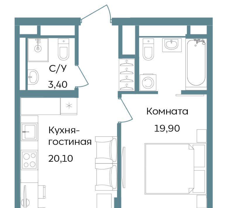 квартира г Саки ул Морская TEMPO фото 1