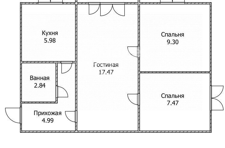 квартира г Ульяновск р-н Засвияжский ул Аблукова 13 фото 18