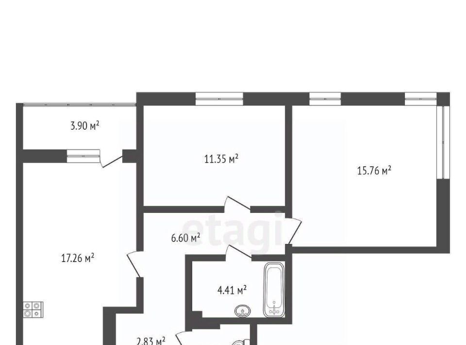 квартира г Батайск ул Ушинского 29к/3 фото 1