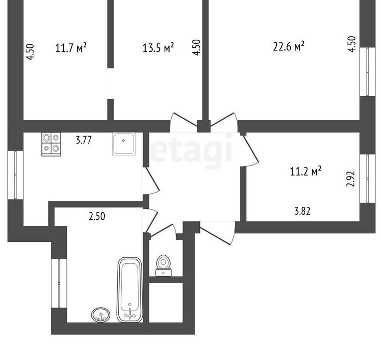 квартира г Муром ул Советская 45 фото 1