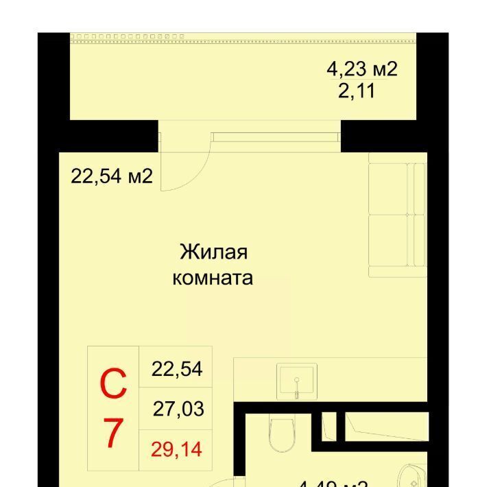 квартира г Казань ул Рауиса Гареева 78б Проспект Победы фото 1