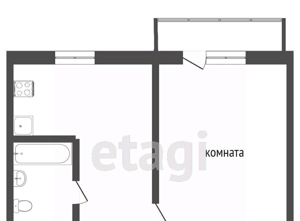квартира г Ярославль р-н Фрунзенский пр-кт Фрунзе 83 Нефтебаза фото 2