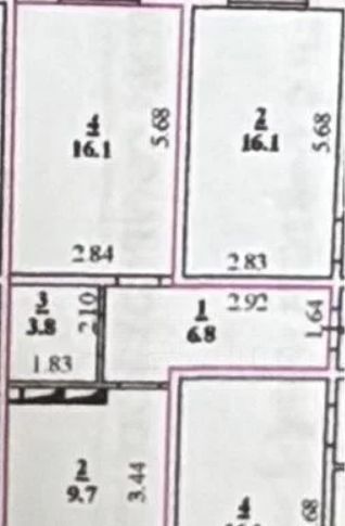 квартира г Липецк р-н Октябрьский ул. А. Г. Стаханова, 77к 2 фото 2