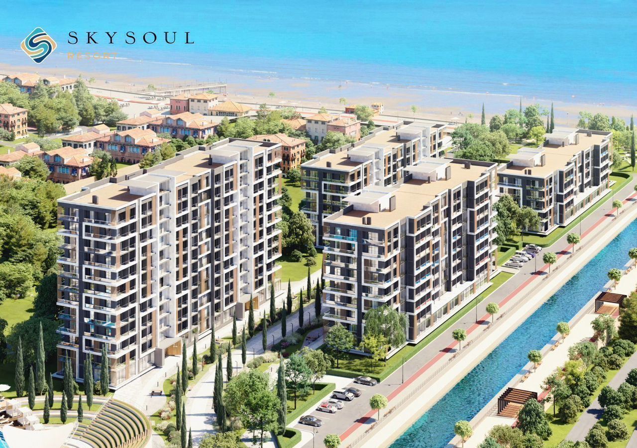 квартира г Феодосия пгт Коктебель Туристическо-рекреационного комплекс «SkySoul Resort» р-н автозаправки «Химсбытторг», стр. 8 фото 10