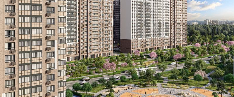 квартира г Видное Лебедянская, Первый Южный жилой комплекс, к 10 фото 18