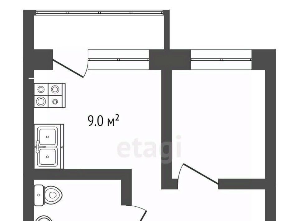квартира г Рыбинск Центр Центральный ул Кирова 32 фото 2