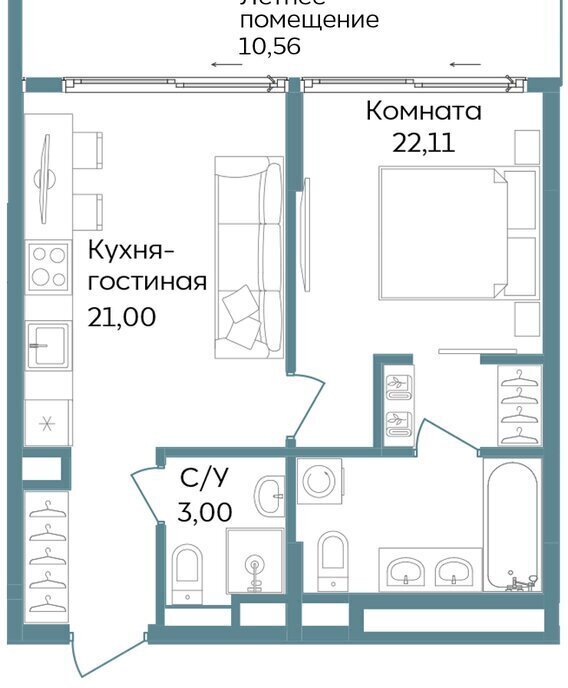 квартира г Саки курортный кластер Темпо фото 1