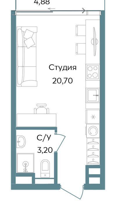 квартира г Саки курортный кластер Темпо фото 1