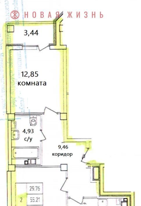 квартира г Самара р-н Ленинский Алабинская ул Садовая 168 фото 35