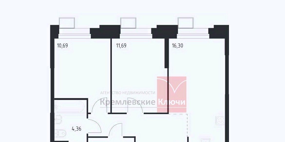 квартира г Москва метро Тропарёво метро Румянцево мк, к 2. 2 фото 2